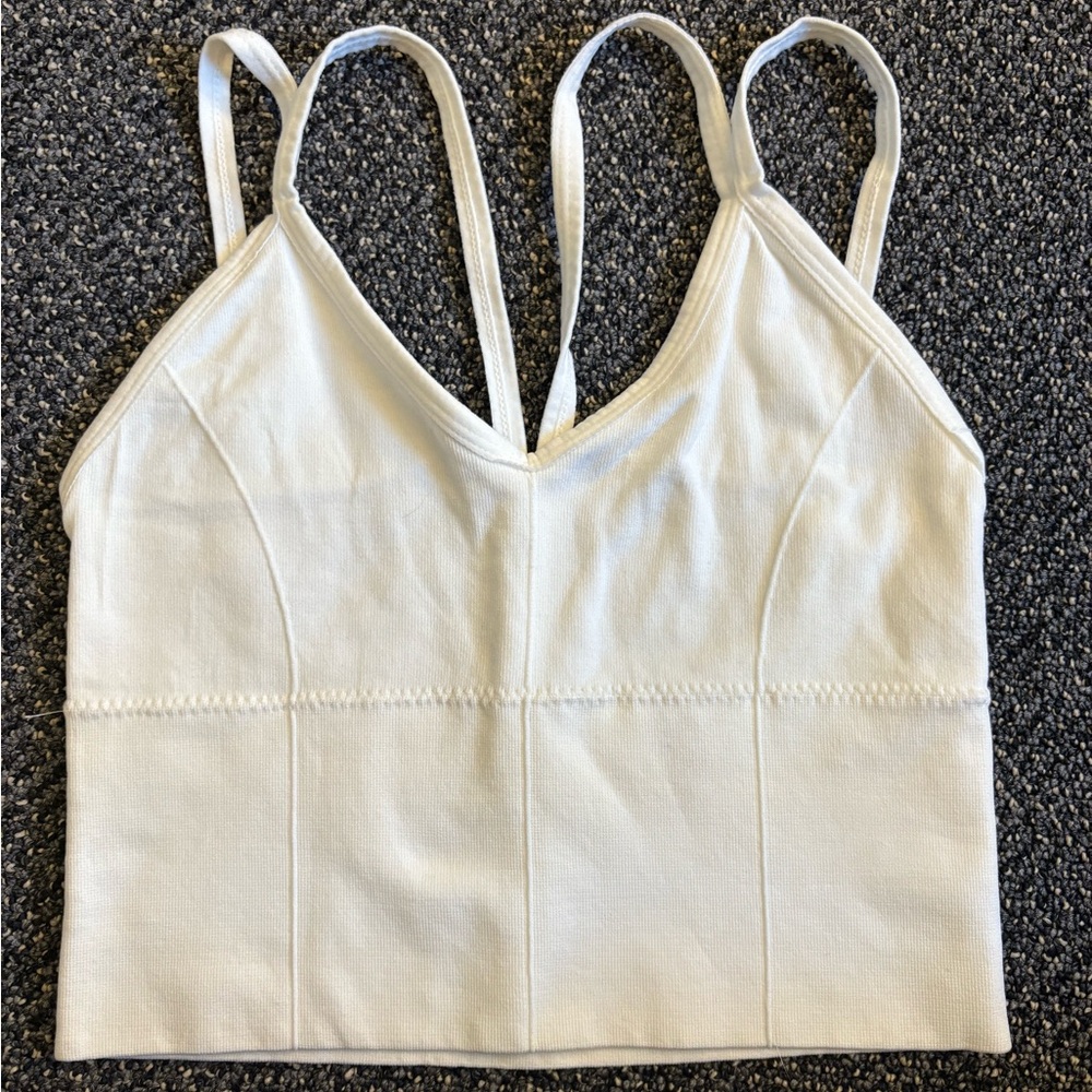 White Athletic Top